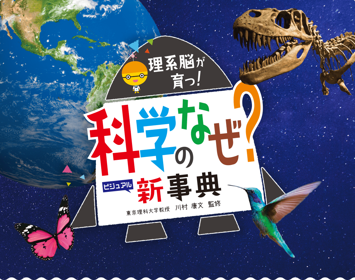 理系脳が育つ 科学のなぜ？ ビジュアル新事典 東京理科大学教授 川村 康文 監修