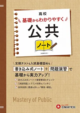 高校　基礎からわかりやすく 公共ノート