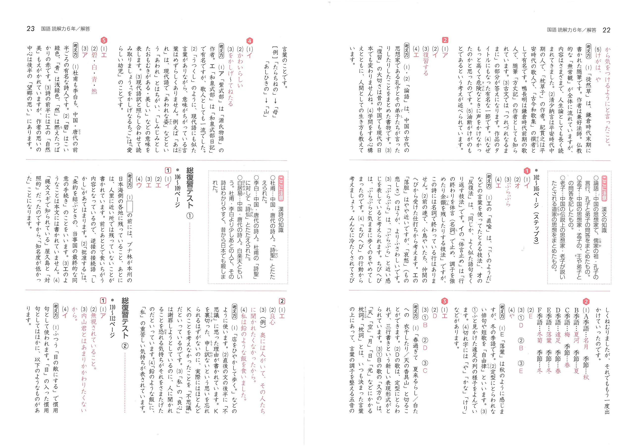 小６ 標準問題集読解力 標準問題集 小学生の方 馬のマークの増進堂 受験研究社