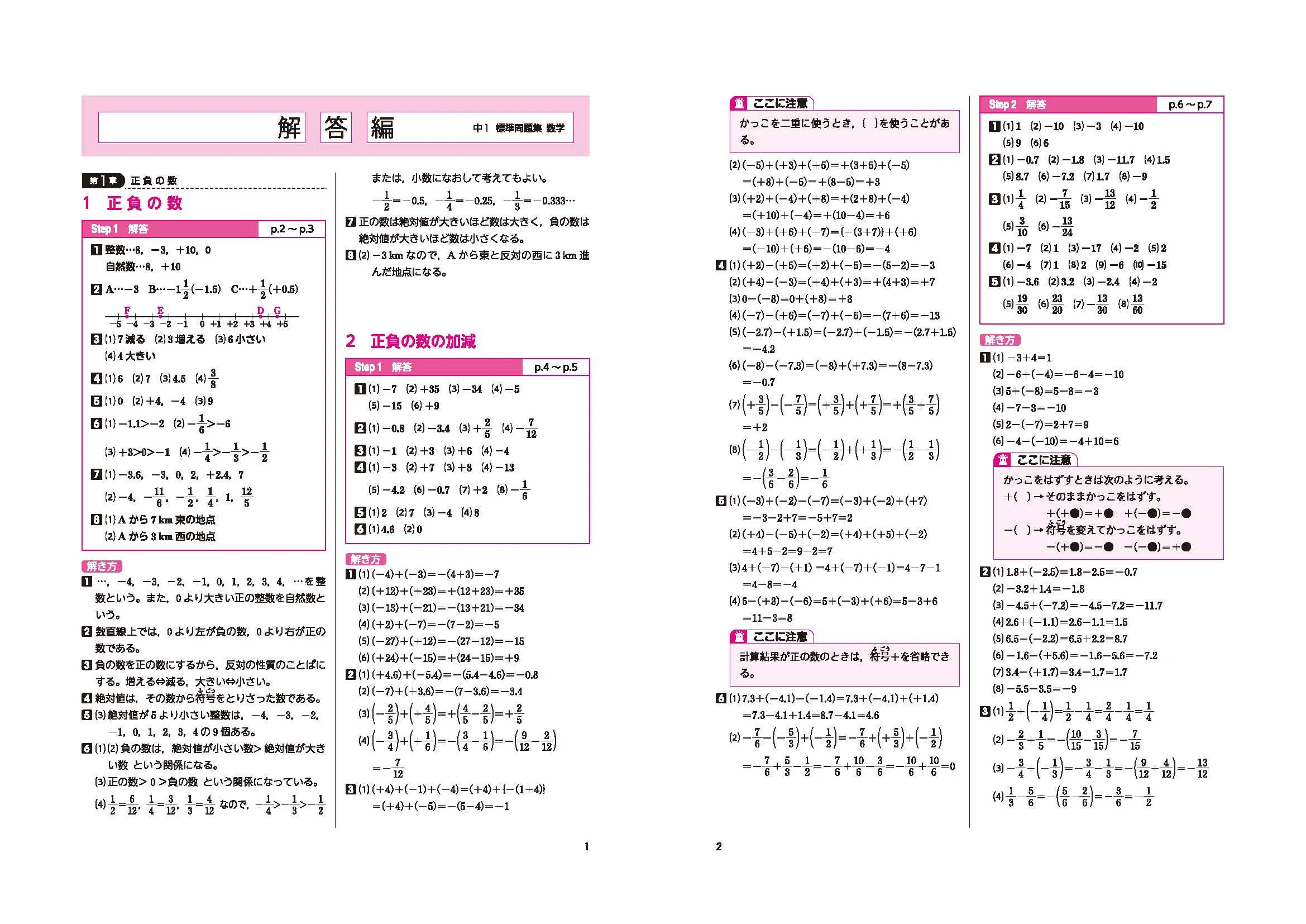 中１ 標準問題集 数学 標準問題集 中学生の方 馬のマークの増進堂 受験研究社