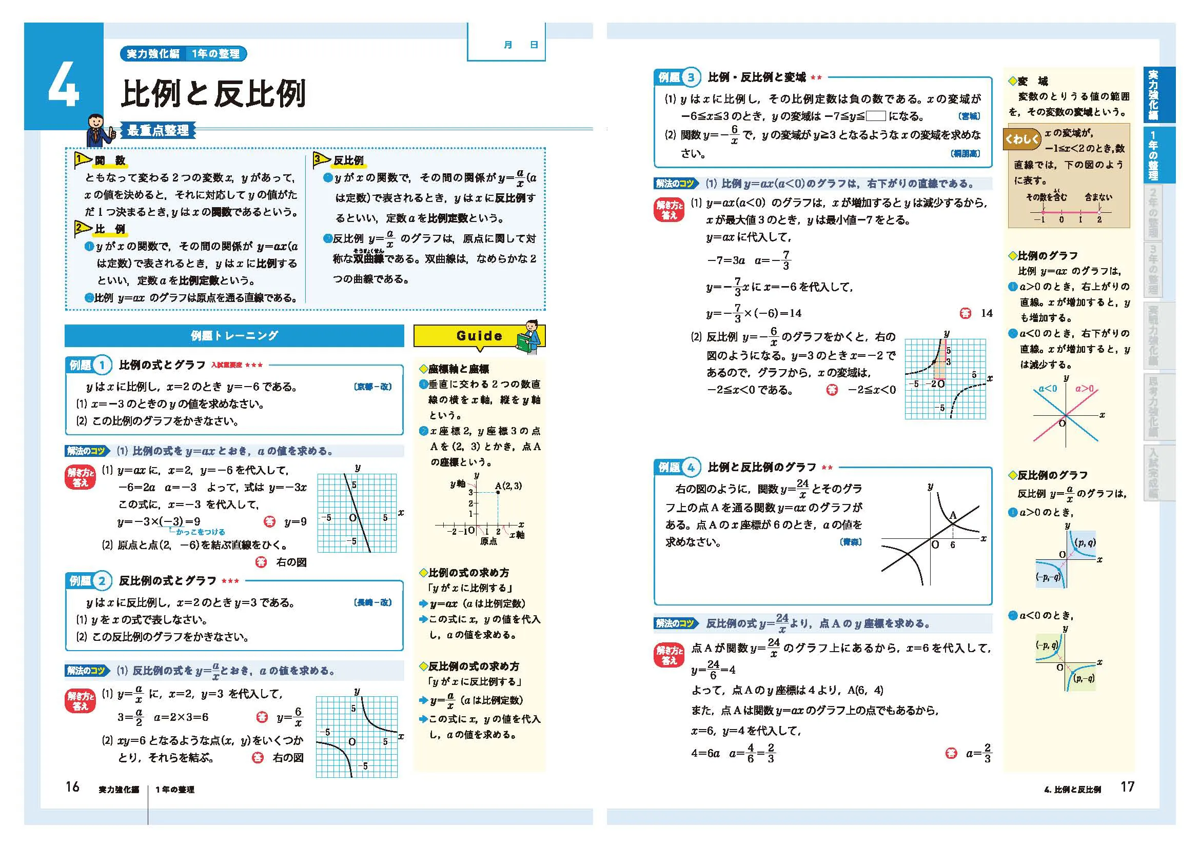 高校入試 実力突破 数学：3年間の完全復習：高校入試 実力突破